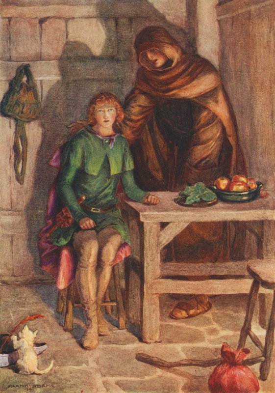 Edwin and Angelina, from The Hermit by Oliver Goldsmith by Frank Adams