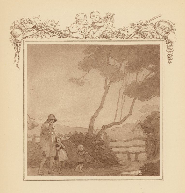 Illustration for Gray’s Elegy by Frank Adams