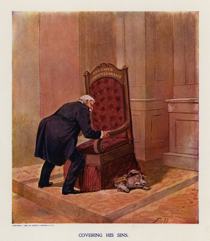 Covering his sins by Frank Beard