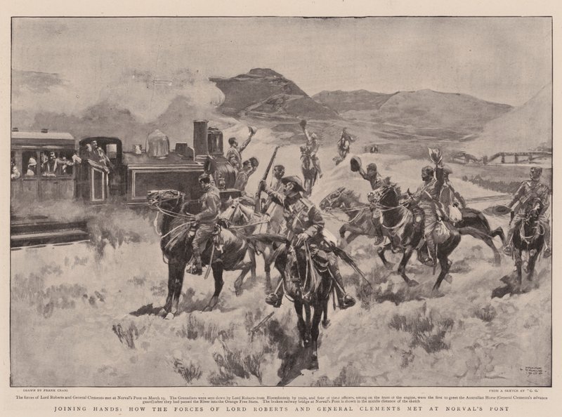Joining Hands, how the Forces of Lord Roberts and General Clements met at Norval