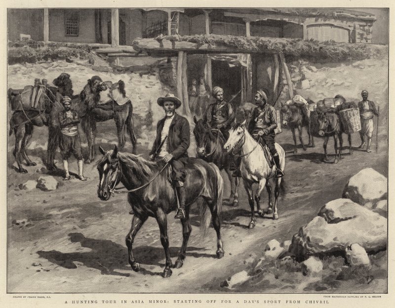 A Hunting Tour in Asia Minor, Starting Off for a Day