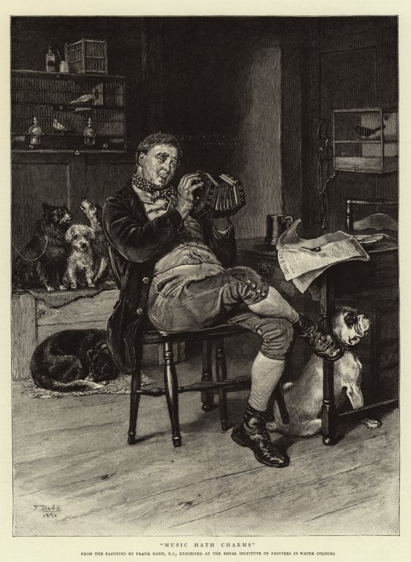 Music Hath Charms by Frank Dadd