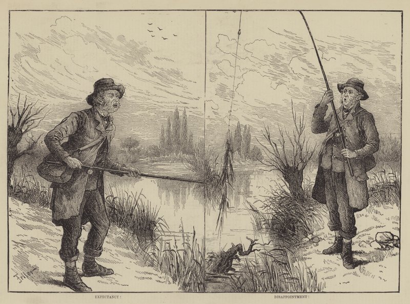 Fishing Scenes by Frank Feller