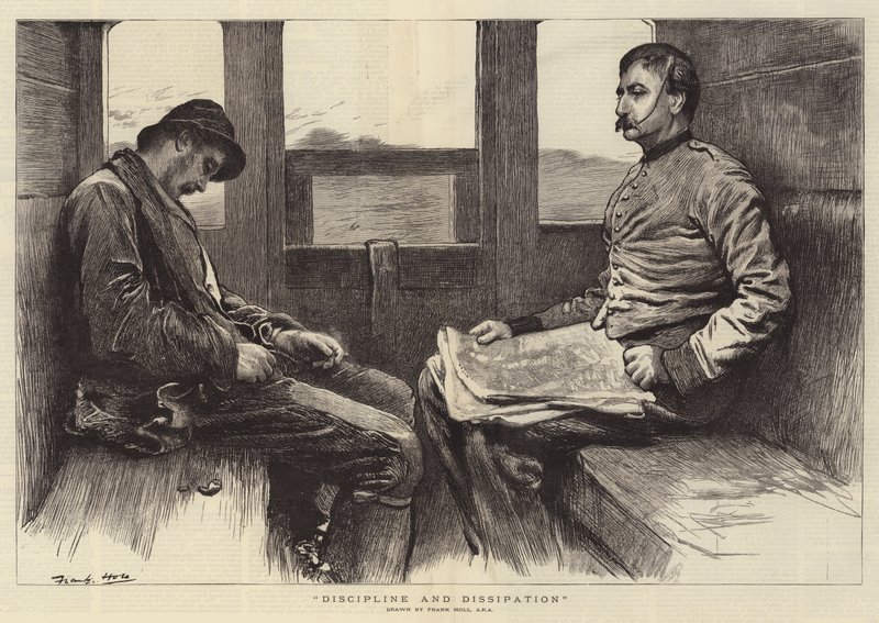 Discipline and Dissipation by Frank Holl