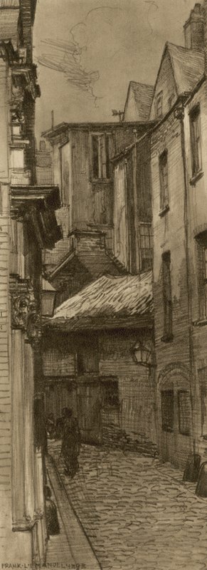 Milford Lane, Strand by Frank Lewis Emanuel