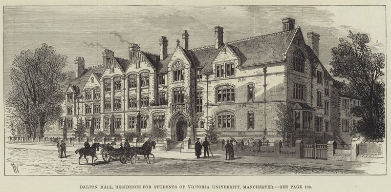 Dalton Hall, Residence for Students of Victoria University, Manchester by Frank Watkins