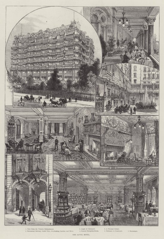 The Savoy Hotel by Frank Watkins