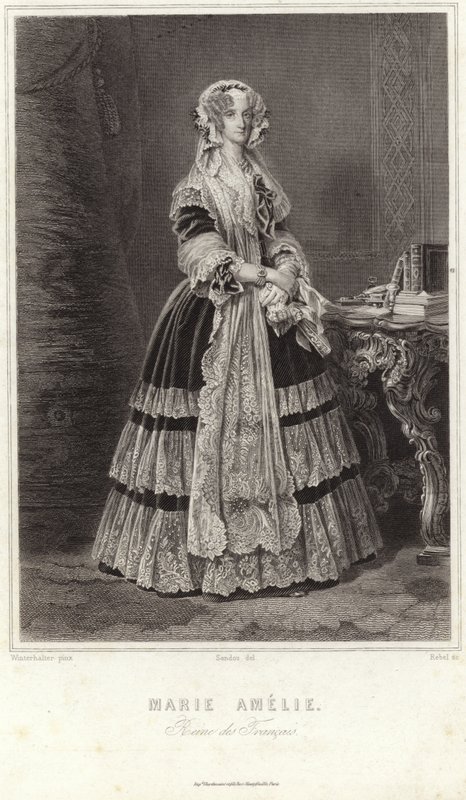 Maria Amalia of Naples and Sicily by Franz Xaver Winterhalter