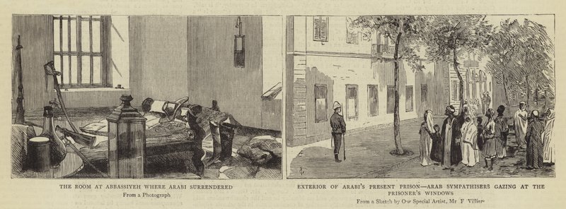 The Imprisonment of Arabi Pasha by Frederic Villiers