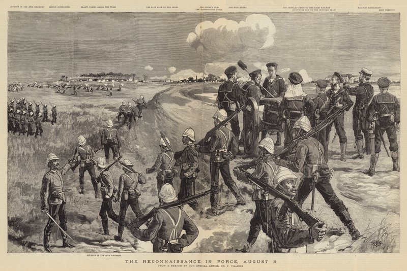 The Reconnaissance in Force, 8 August by Frederic Villiers