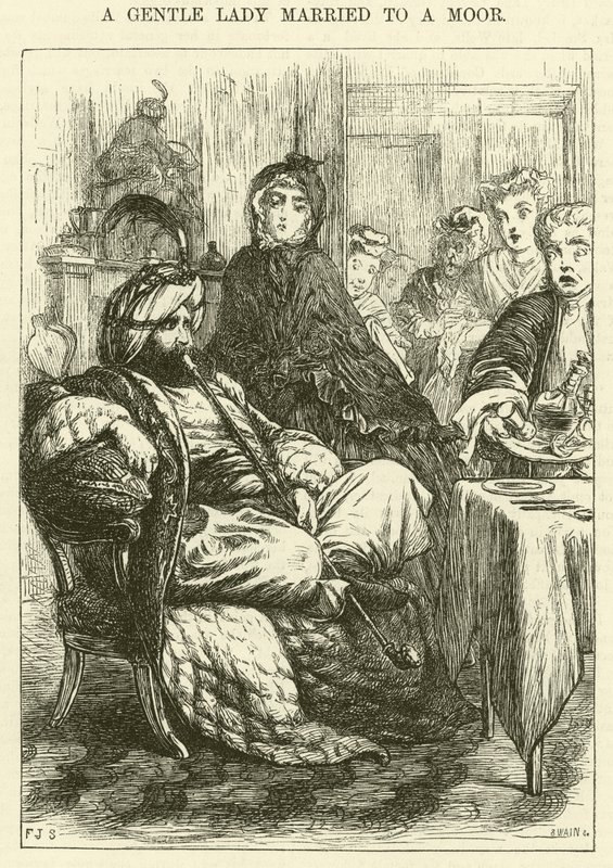 A Gentle Lady Married to a Moor by Frederic James Shields