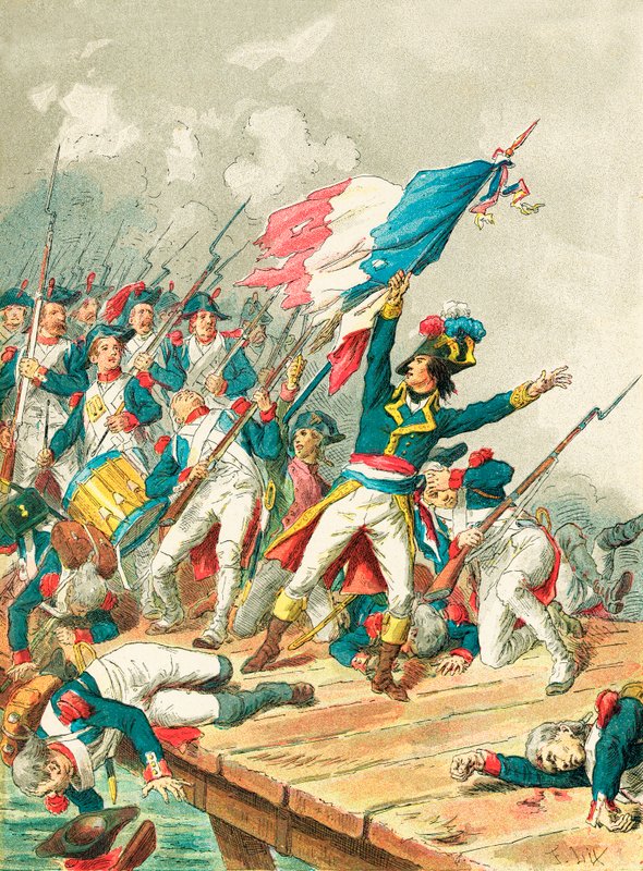 Napoleon Bonaparte at Pont D