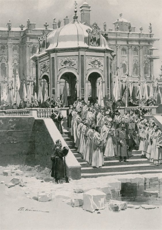 Blessing the Neva by Frederic de Haenen