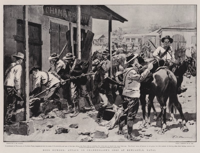 Boer Humour, Attack on Chamberlain