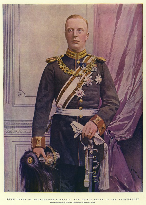Duke Henry of Mecklenburg-Schwerin, Now Prince Henry of the Netherlands by Frederic de Haenen