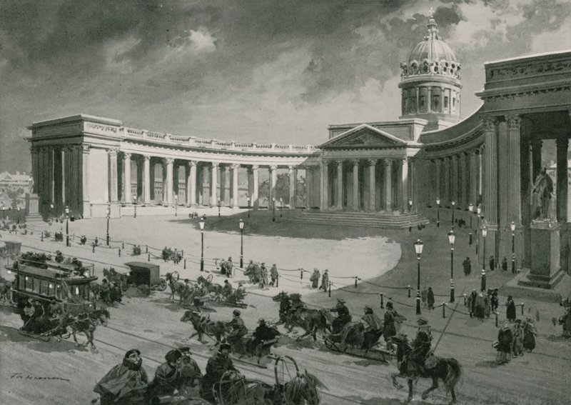 Kazan Cathedral by Frederic de Haenen