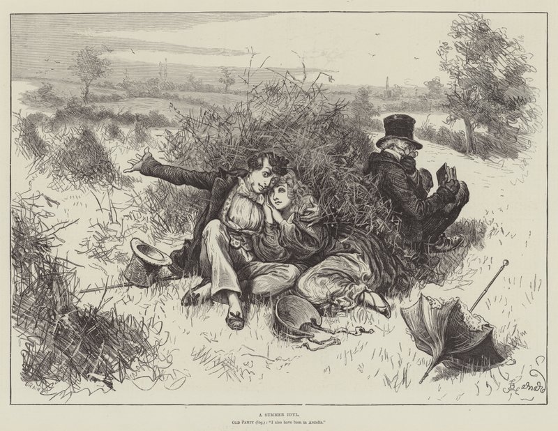 A Summer Idyl by Frederick Barnard