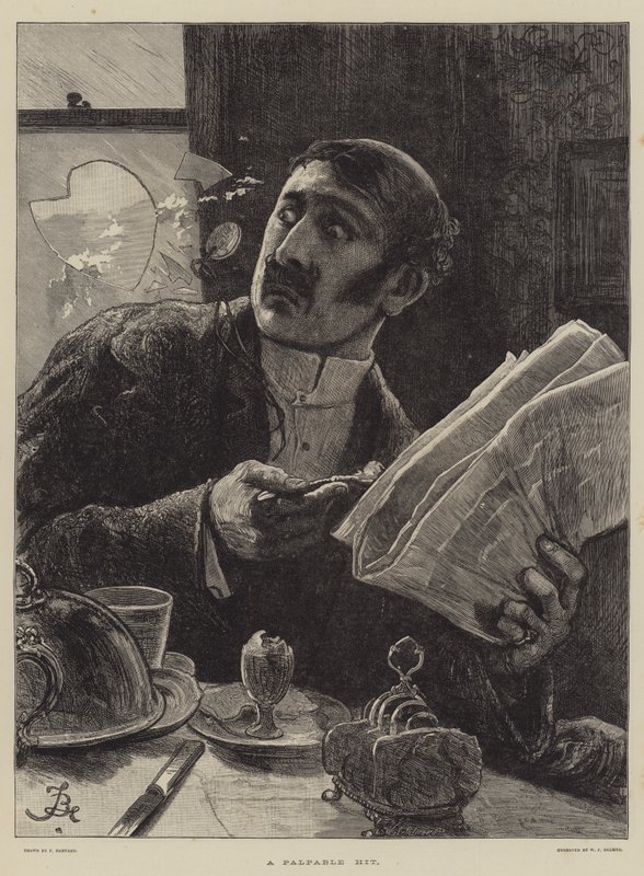 A Palpable Hit by Frederick Barnard