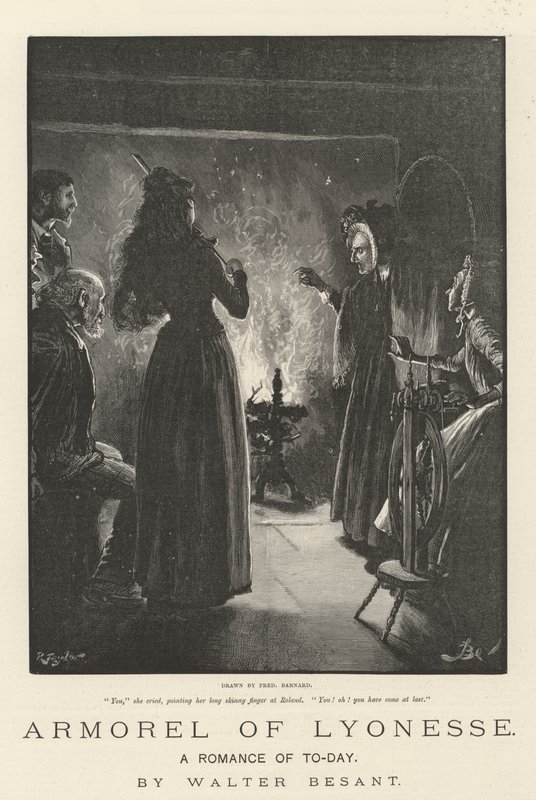 Armorel of Lyonesse, A Romance of To-Day, by Walter Besant by Frederick Barnard