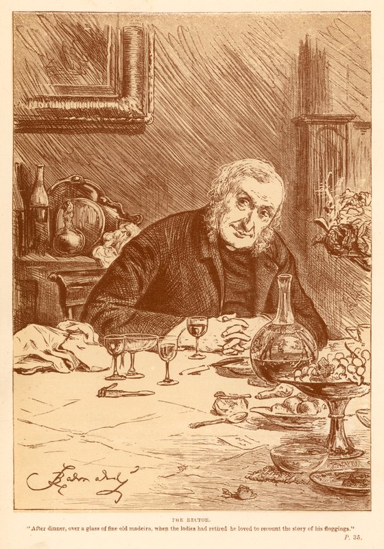 The Rector by Frederick Barnard