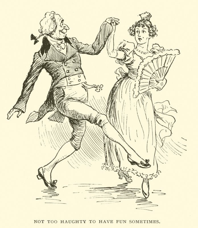 Not Too Haughty to Have Fun Sometimes by Frederick Burr Opper