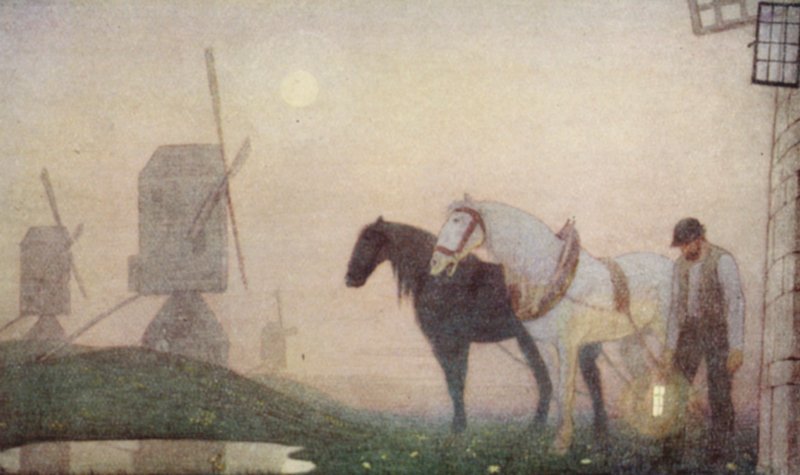 Quaker Saints: The Voice of the Silence by Frederick Cayley Robinson
