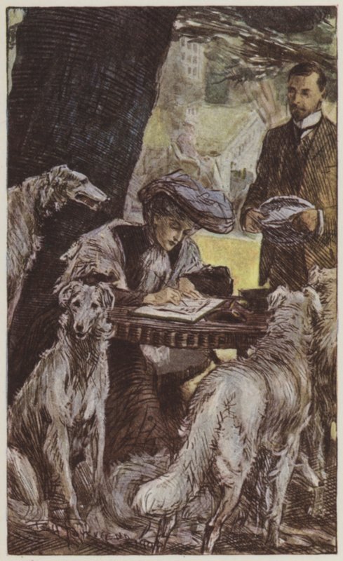 Illustration for They by Rudyard Kipling by Frederick Henry Townsend