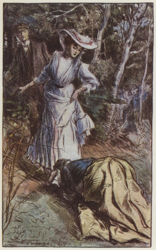 Illustration for They by Rudyard Kipling by Frederick Henry Townsend