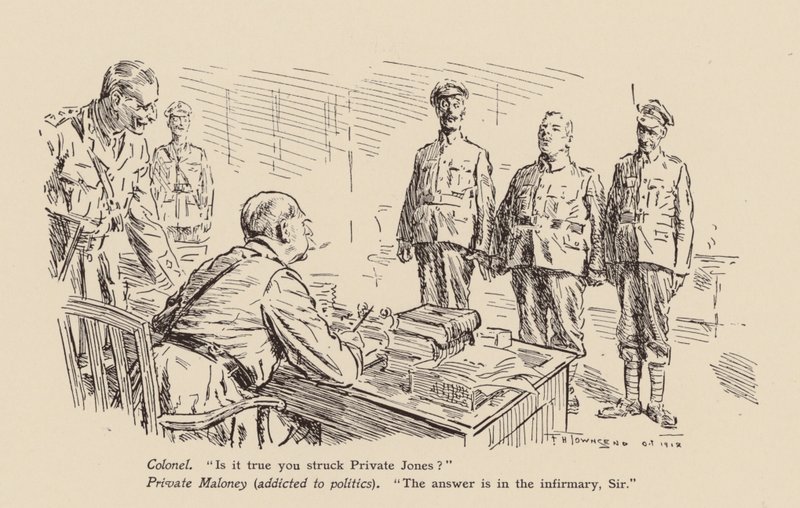 Soldier on a Charge of Striking a Comrade by Frederick Henry Townsend