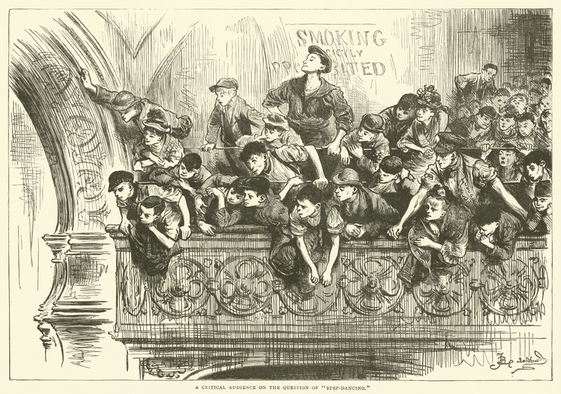 A Critical Audience on the Subject of Step-Dancing by Frederick L. Bernard