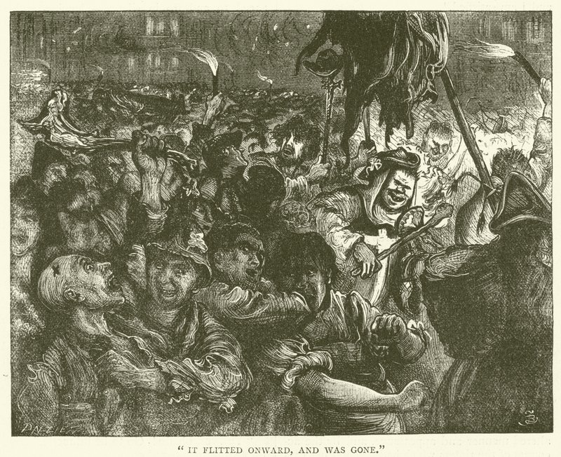 Illustration for Barnaby Rudge by Frederick L. Bernard