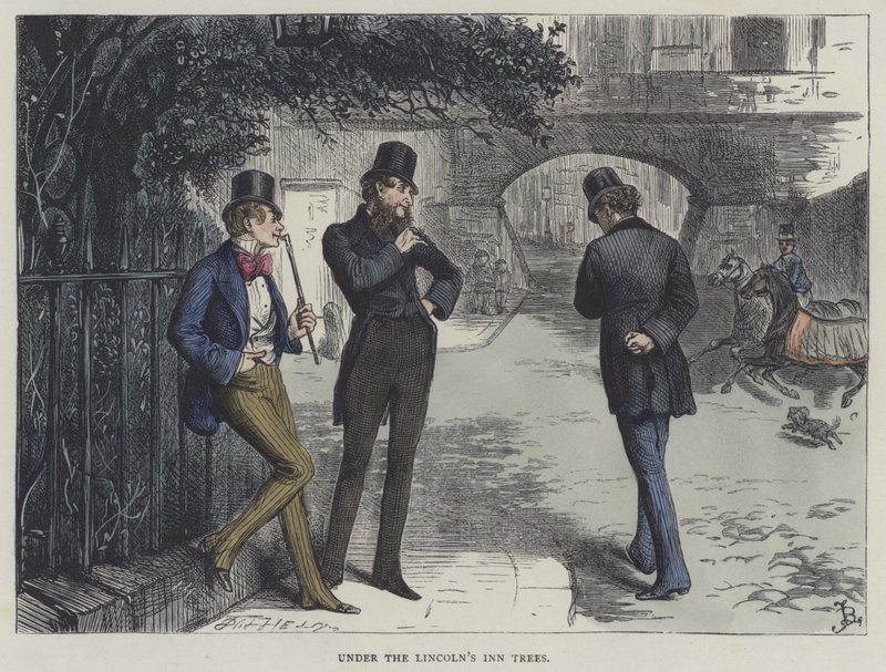 Illustration for Bleak House by Frederick L. Bernard
