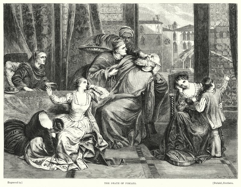The Death of Foscari by Frederick Richard Pickersgill
