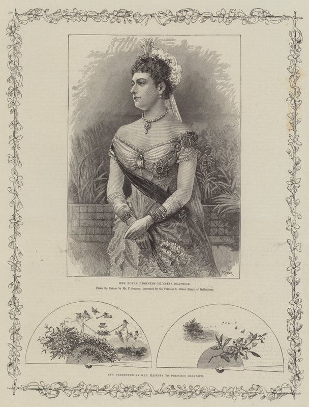 Royal Wedding of Princess Beatrice and Prince Henry of Battenberg by Frederick Sargent