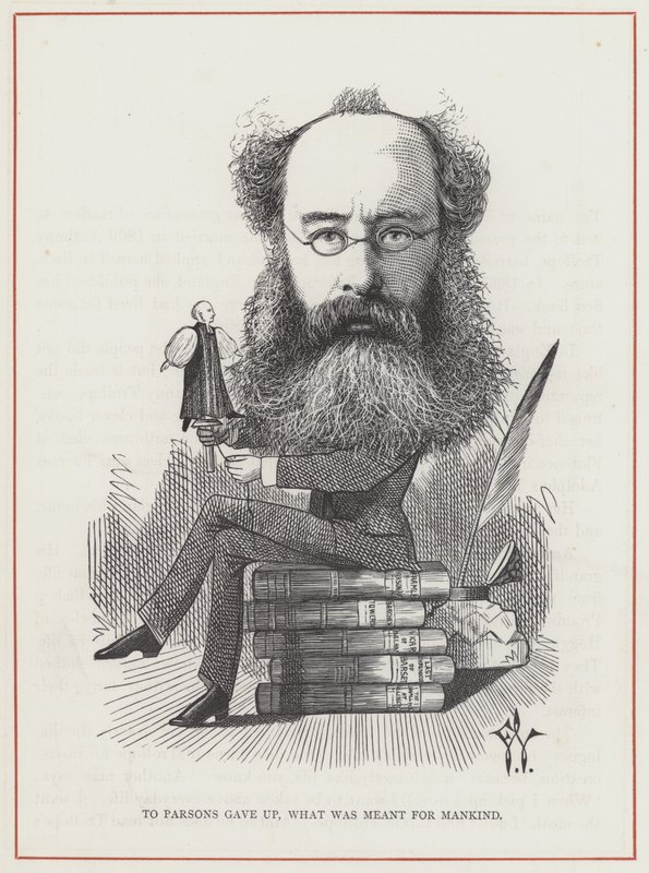 Anthony Trollope, novelist by Frederick Waddy