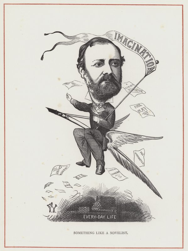 Charles Reade by Frederick Waddy
