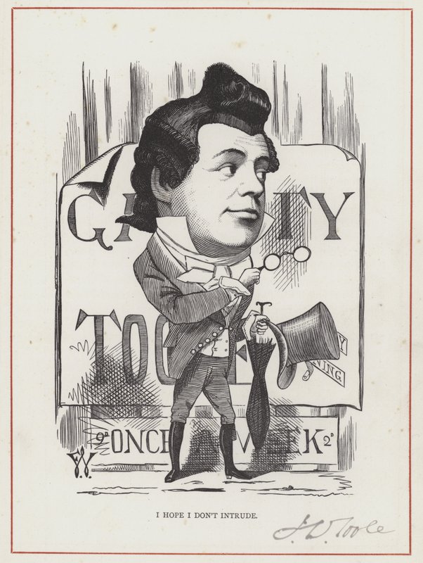 J L Toole, Comedian by Frederick Waddy