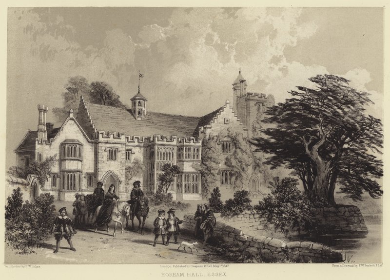 Horham Hall, Essex by Frederick William Fairholt