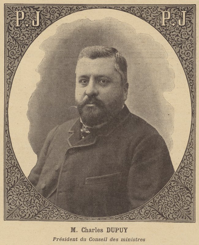Charles Dupuy, Prime Minister of France by French School