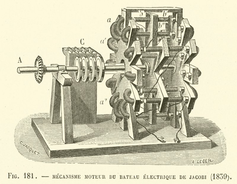 Motor Mechanism of Jacobi