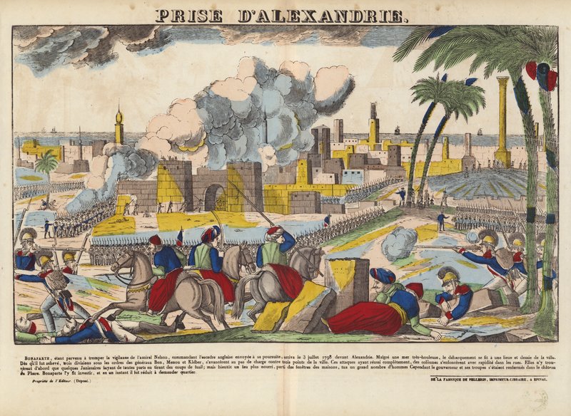 Capture of Alexandria by French School