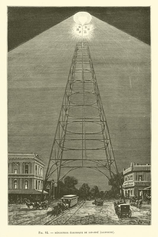 Electric Reflector of San Jose, California by French School
