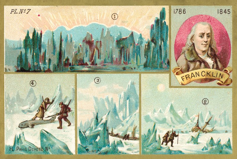 Sir John Franklin, British Arctic explorer by French School