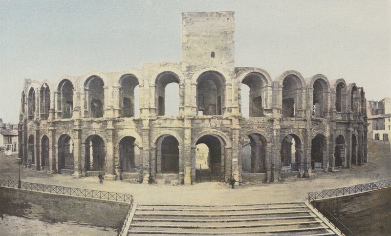 Arles, Amphitheatre, Exterior View by French Photographer