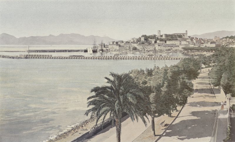 Cannes, Port and Old Town, Boulevard de la Croisette by French Photographer