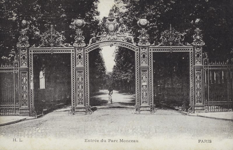 Entrance, Parc Monceau, Paris by French Photographer