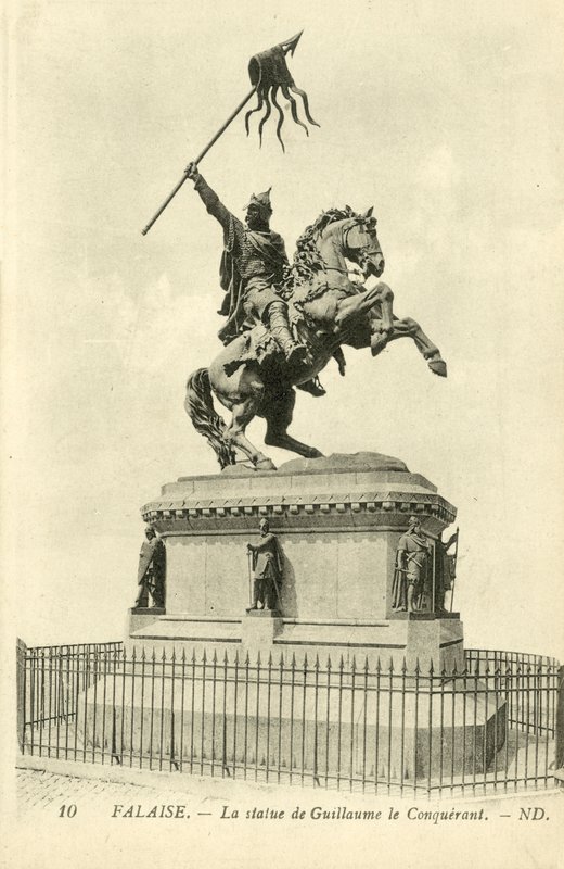 Falaise, The Statue of William the Conqueror by French Photographer