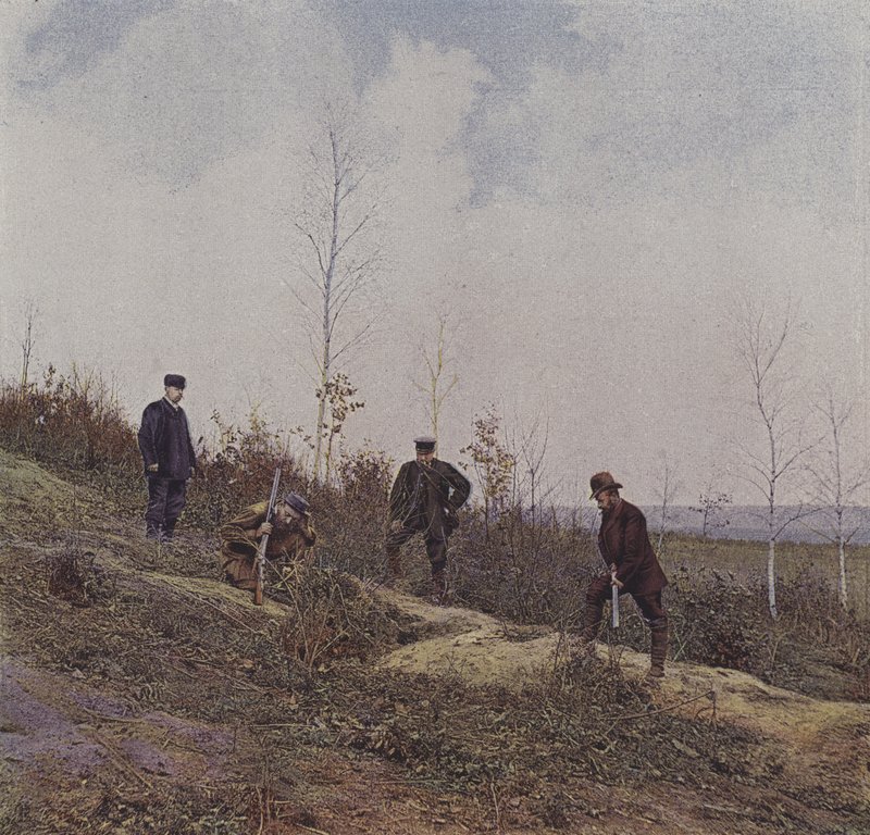 Hunting party by French Photographer