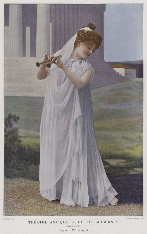 Jane Margyl in the title role in Phryne by French Photographer