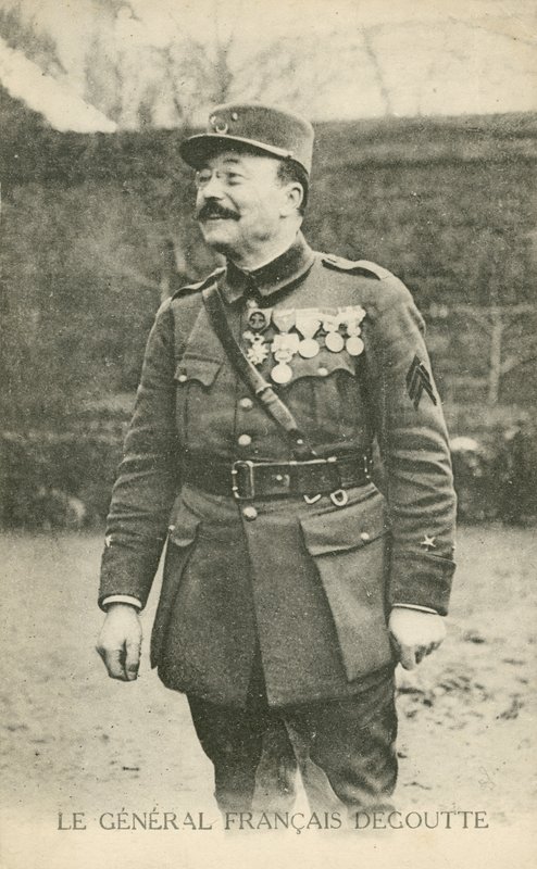 Jean-Marie Degoutte, French First World War general by French Photographer